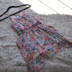 GUESS Fun Print Light Sun Dress with Pockets